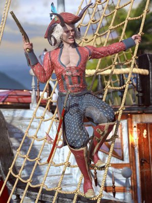 Torridus Outfit for Genesis 8 and 8.1 Male and Torment-《创世纪》第8章和第81章男性和折磨的托里德斯装备