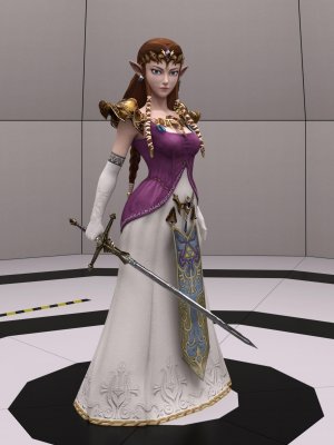 Twilight Princess Zelda for G8F and G8.1F-8和81的暮光公主塞尔达