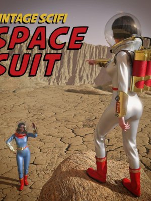 Vintage SciFi Spacesuit for G8F and G8.1F-适用于和的经典科幻宇航服