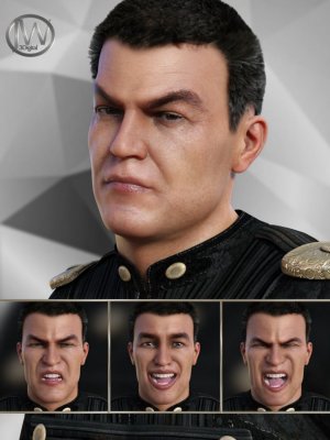 Warrior Expressions for Genesis 8 Male and Vladimir 8-创世纪第八章男性和弗拉基米尔第八章的战士表达
