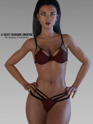 X-Sexy Fashion Lingerie for Genesis 3 Female(s)-性感时尚内衣创世纪3女（女）