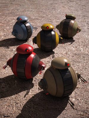 Sci-Fi Mini-Tank Bot