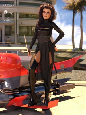dForce Akemi Outfit for Genesis 8 Female(s).zip-为8女性设计的服装