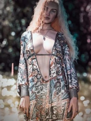 dForce CB Eliza Clothing Set for Genesis 8 and 8.1 Females-创世纪和女性服装套装