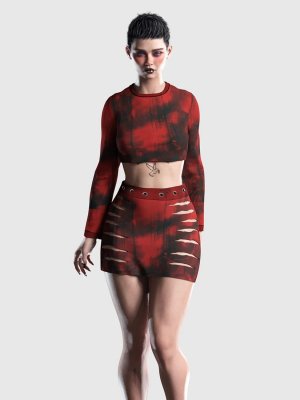dForce Casual Crop Outfit Textures-休闲短款服装纹理