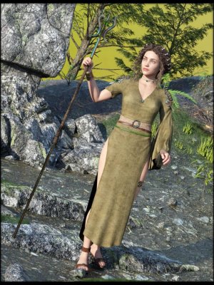 dForce Cirth Outfit for Genesis 8 Female(s)-为8女性设计的服装