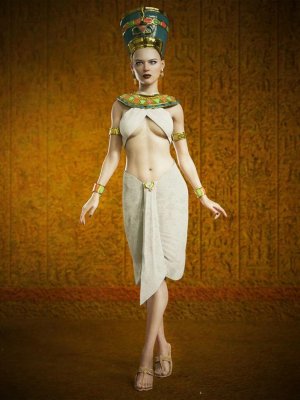 dForce Cleopatra Outfit for Genesis 8 Females-克利奥帕特拉为《创世纪8》女性设计的服装