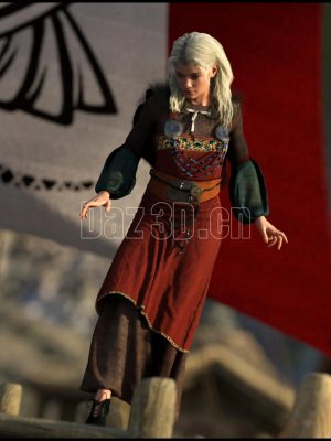 dForce Guritha Outfit for Genesis 8 Females-为创世纪8女性设计的服装