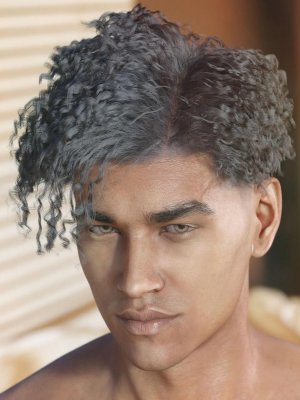 dForce Hayden Hair for Genesis 8-《创世纪8》中的发型