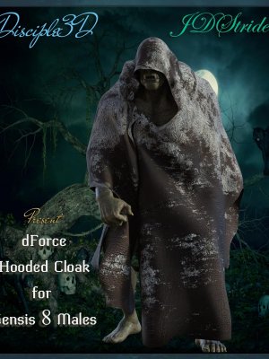 dForce Hooded Cloak for G8M-适用于的连帽斗篷