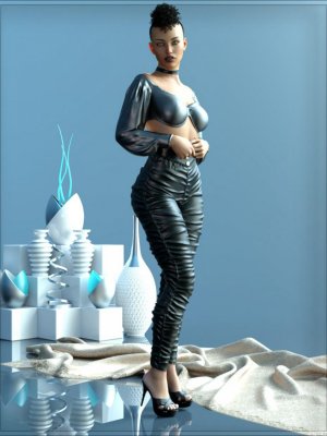 dForce Luxe Modern Look for Genesis 8 Female.zip-创世8女款奢华摩登造型