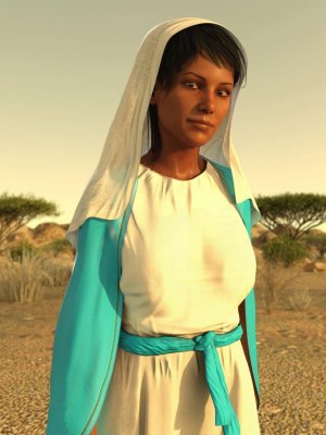dForce Middle Eastern Outfit for Genesis 8 Female(s)-创世纪8号女性中东服装