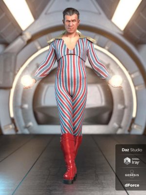 dForce MoonAge Outfit for Genesis 8 Male(s).zip-为8设计的装备