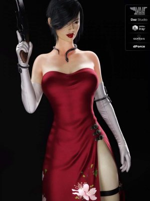 dForce Nicole Agent Outfit for Genesis 8 Female(s).zip-为《创世纪8》（8）制作的代理套装