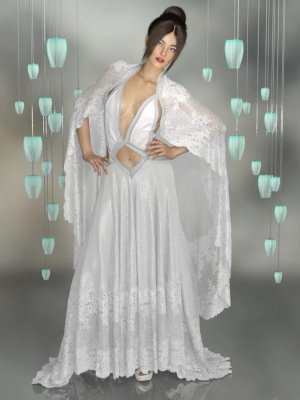 dForce Opera Outfit for Genesis 8 Female(s)-歌剧《创世纪8》女性服装