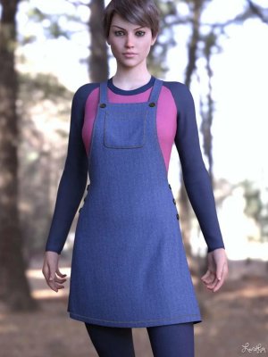 dForce Winterberry Outfit for Genesis 8 Female(s).zip-为8女性设计的套装