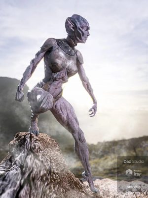 Oumua HD Alien Creature for Genesis 8 Female