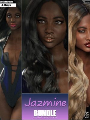Jazmine Character, Hair & Clothing Bundle-jazmine字符，头发＆＃038;服装捆绑