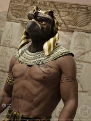 Ancient Horus for Genesis 8 Male 适用于G8M的角色