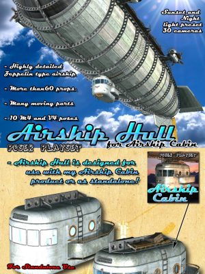 Airship Hull for Airship Cabin-飞艇机船架