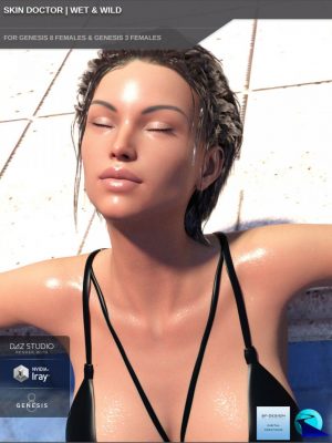 Skin Doctor – Wet & Wild for Genesis 8 and 3 Female(s)-皮肤医生 – 创世纪8和3女性的湿＆野生