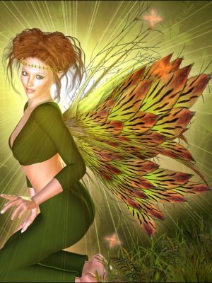 Faery Wings Deluxe + Forest Flutter Poses-FAIRY WINGS DELUXE +森林扑波姿势