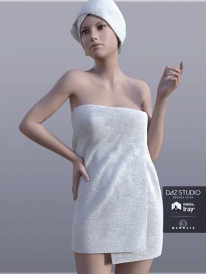 H&C Shower Towel for Genesis 3 Female(s)淋浴毛巾-H＆＃038; C淋浴毛巾用于创世纪3雌性（S）淋浴毛巾