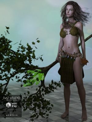 Woodland Elf for Genesis 3 Female(s)木精灵-Genesis 3 Meance（s）木精灵的林地精灵
