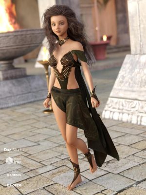 dForce Ethereal Fantasy Outfit for Genesis 8 Female(s)-Doferce Ethereal Fantasy Outfit用于创世纪8女性