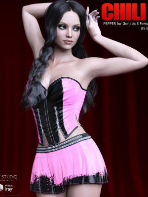 Chili for Pepper for Genesis 3 Female(s) by lilflame-辣椒辣椒为Genesis 3女性的Lilflame