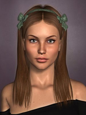Ibby Hair for Genesis 2 Female(s) and Victoria 4-Ibby头发为创世纪2女性和维多利亚4