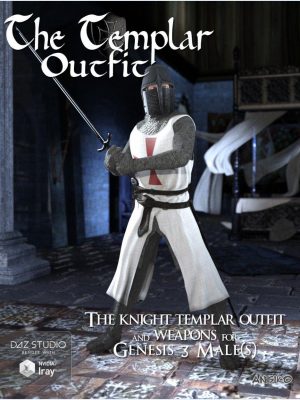 The Templar Outfit圣殿骑士服装-Templar Outfit圣殿圣殿衣服