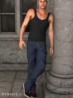 Street Outfit for Genesis 2 Male(s)-Genesis 2男性的街头服装