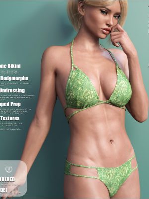 Ozone Bikini for Genesis 3 Females-Genesis 3女性的臭氧比基尼