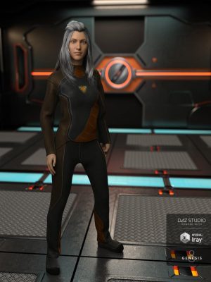 Space Explorer Uniform for Genesis 8 Female(s)-空间探险家创世纪8女性