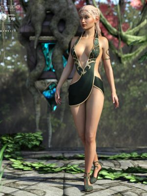 Althea Outfit for Genesis 3 Female(s)-althea odfit用于创世纪3女性