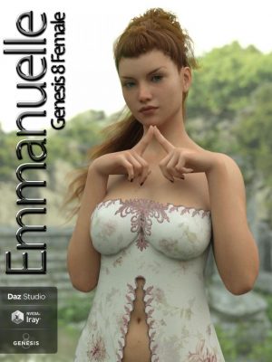 Emmanuelle for Genesis 8 Female-创世纪8女性的Emmanuelle