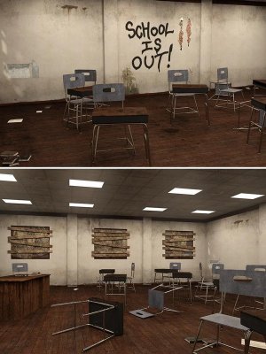 Abandoned Classroom-废弃教室
