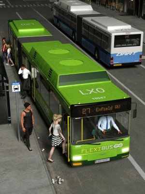 Articulated City Bus-铰接式城市客车