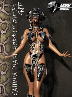 Cassinia Snake Goddess Outfit G8F-卡西尼亚蛇神套装