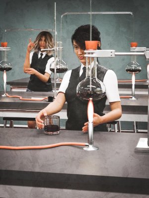Chemistry Classroom-化学教室