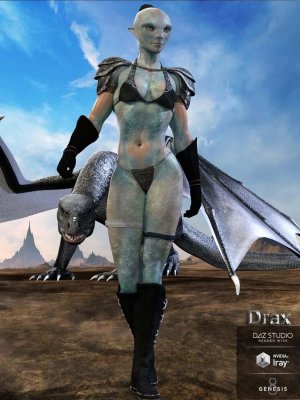 Drax for Genesis 8 Female-8女性