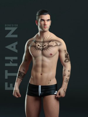 Ethan for Genesis 8 Male-伊桑为创世纪8男
