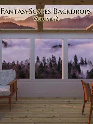 FantasyScapes Backdrops Volume 2-幻想风景背景第2卷