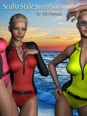 Gen2 Scuba Swimsuit-2潜水泳衣