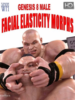 Genesis 8 Male Facial Elasticity Morphs-创世纪8男性面部弹性变形