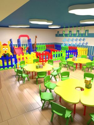 Kindergarten Classroom-幼儿园教室