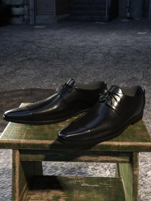 Long Nose Shoes II for Genesis 8 Male(s)-男款长鼻鞋