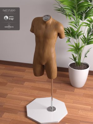 Mannequin Kit for Genesis 8 Male-男性人体模型套件