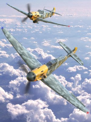 Messer Bf 109 Warplane-梅塞尔BF 109战机